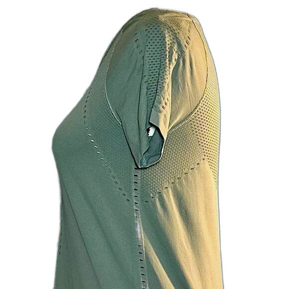 ATHLETA Foothill Seamless Laser Cut Short Sleeve Tee Sz S - Picture 8 of 8